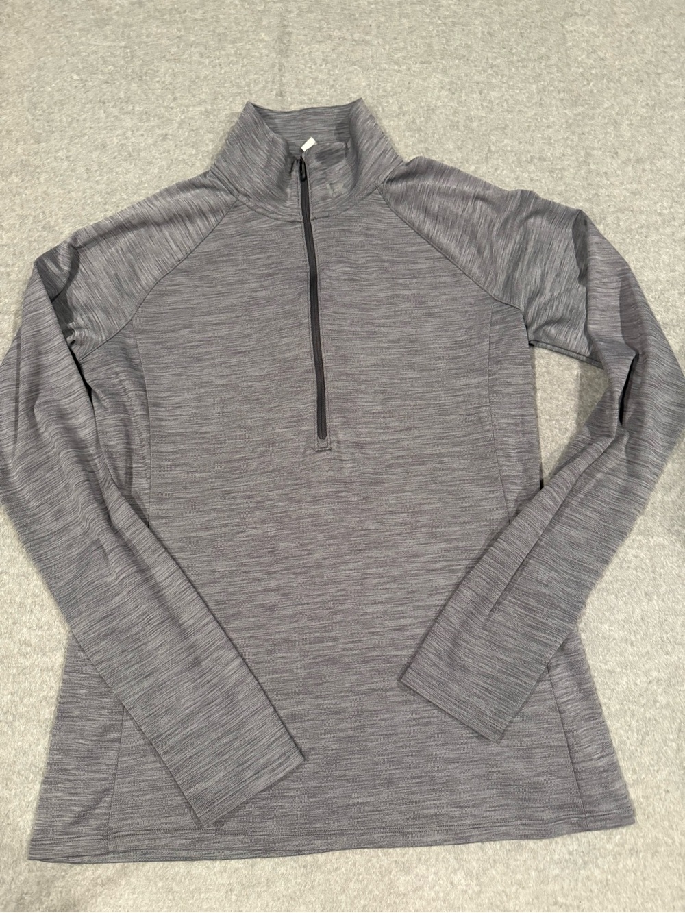 Under Armour Women’s Quarter-Zip Long Sleeve Top - Gray